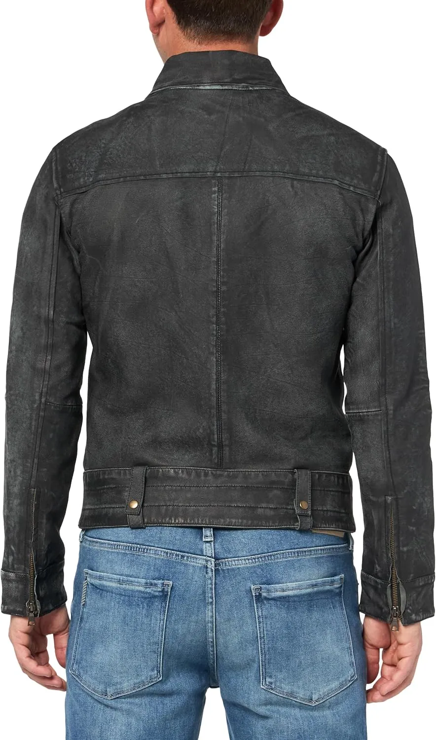 John Varvatos Men's Sorcha Leather Jacket
