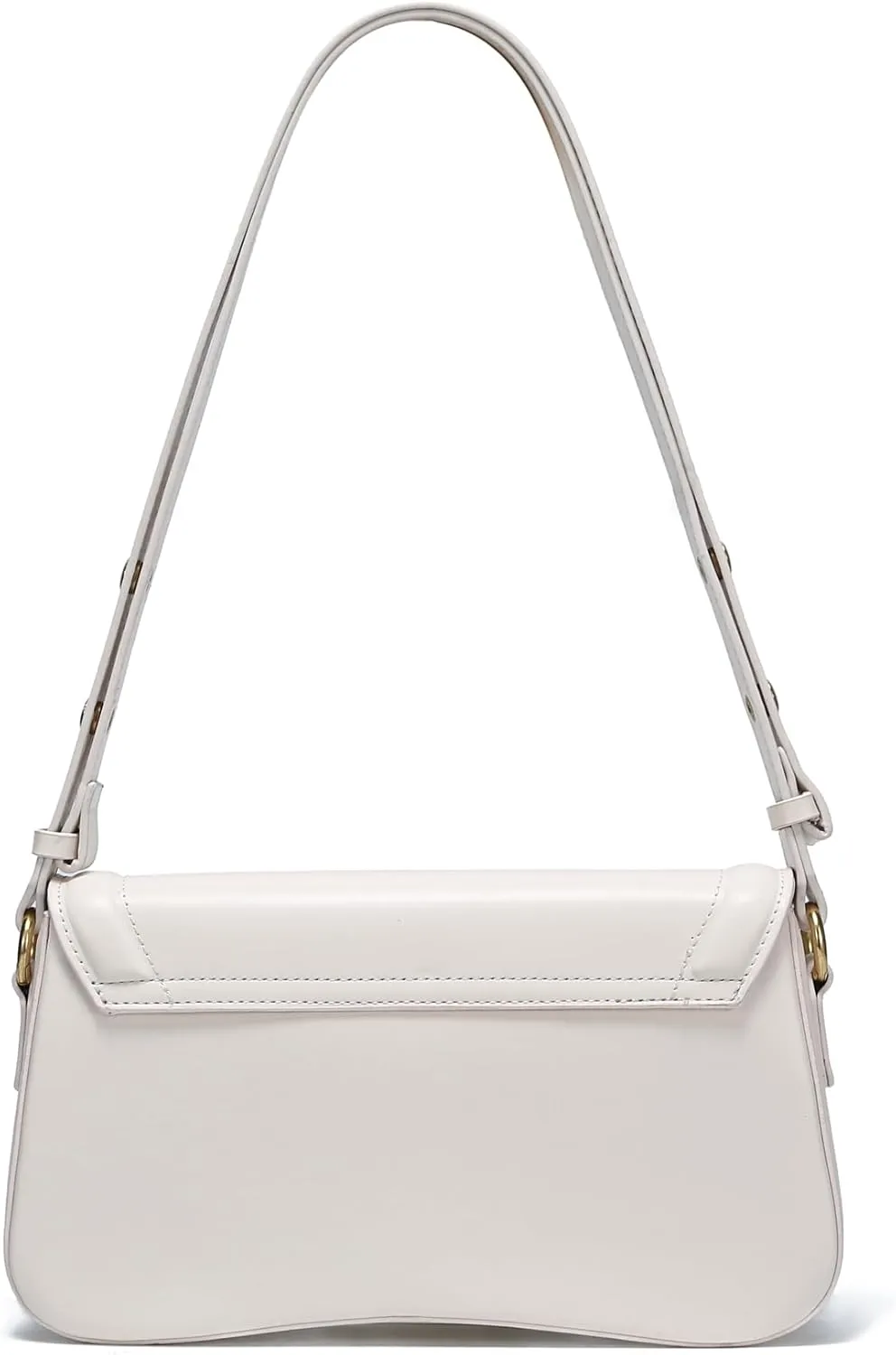 JOLLQUE Crescent Shoulder Bag for Women,Small Leather Strap Dumpling Handbag Purse,Unique Trendy Designer Hobo Crossbody Bags