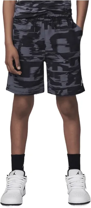 Jordan MJ Flight MVP Big Kids' Printed Woven Shorts (Black, 95D231-023) Size Large