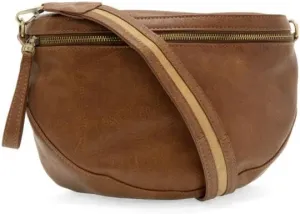 Joy Susan Women's Fashion Purse Laura Contrast Strap Sling Belt Bag