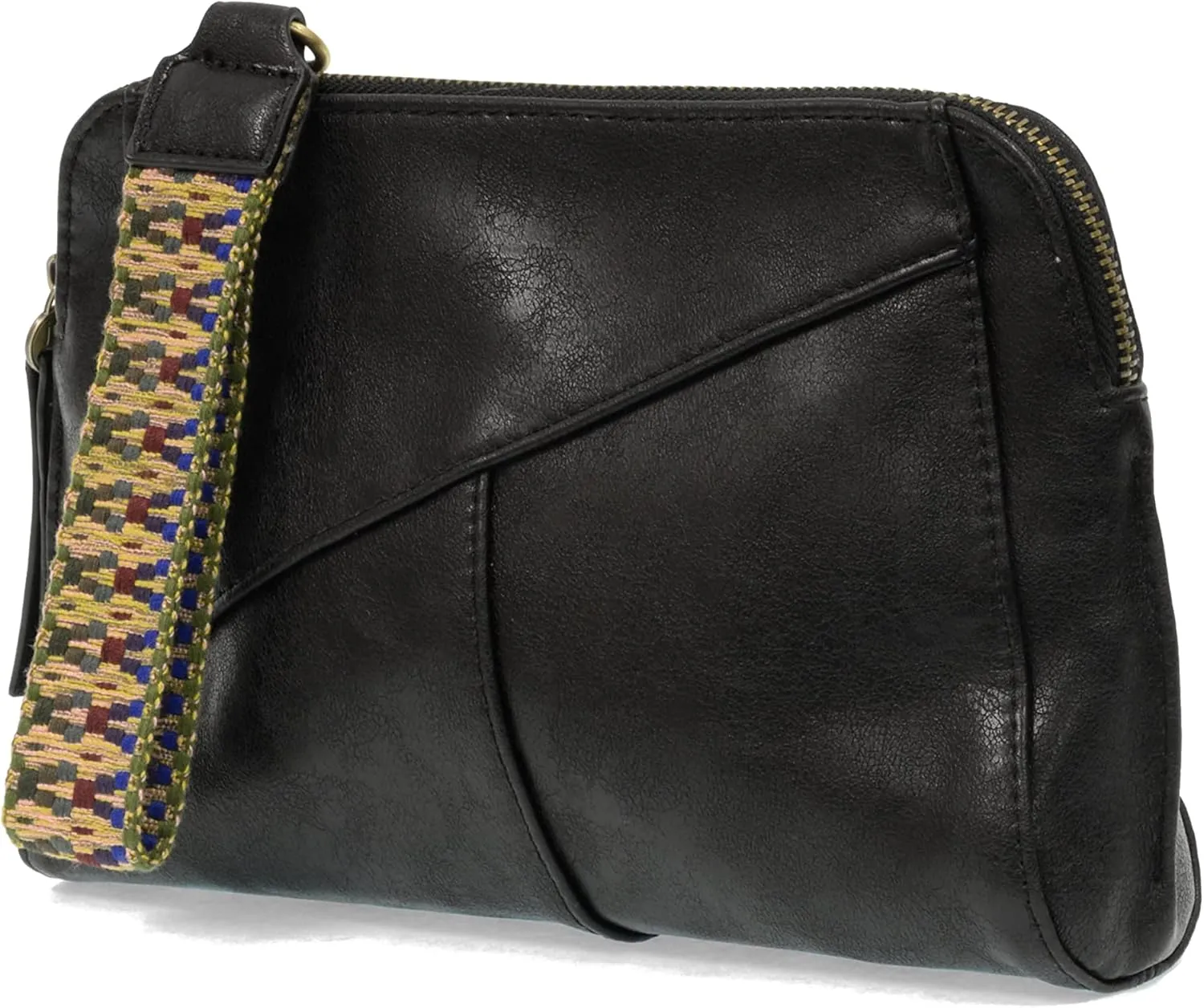 Joy Susan Woven Strap Crossbody: Gigi Wristlet