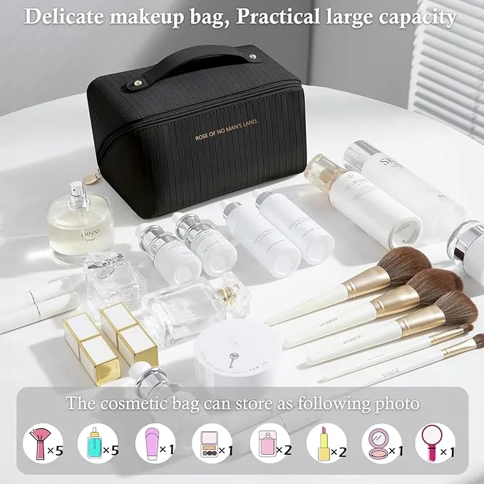 Juliette | Travel-Friendly and Stylish Cosmetic Elements Bag