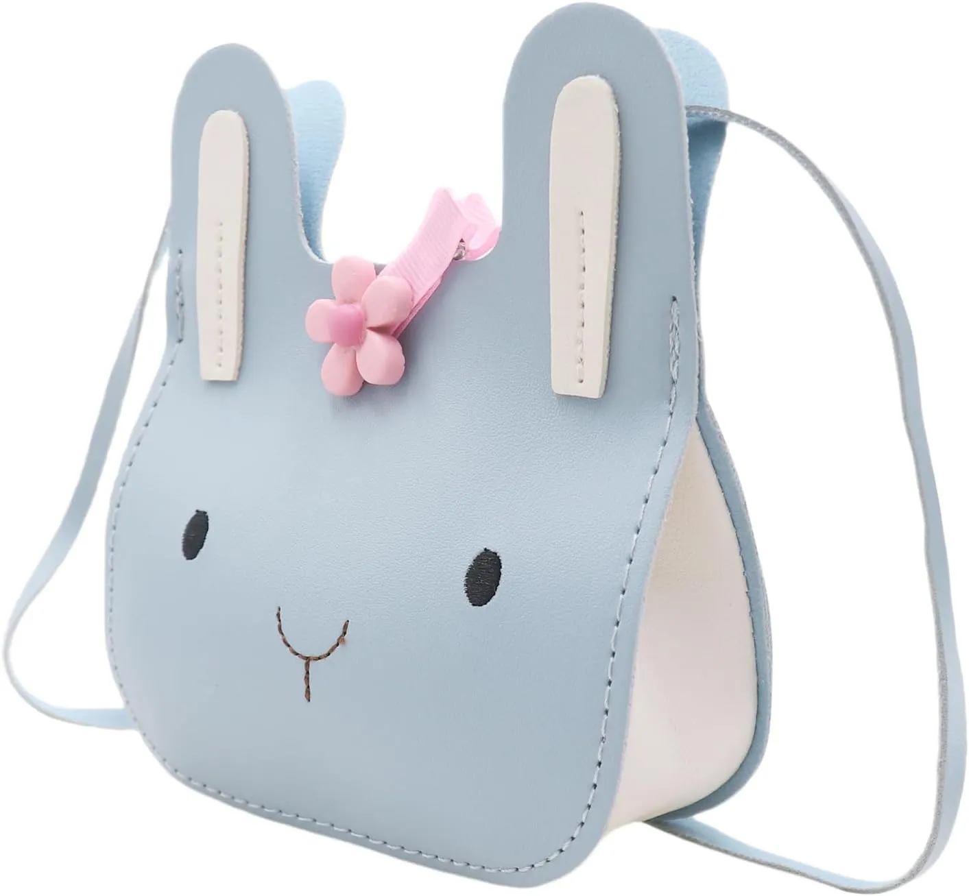 JUMISEE Kids Cute Bunny Crossbody Bag Purses for Girls Toddlers Small Shoulder Bag Wallet Easter Gift