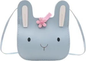 JUMISEE Kids Cute Bunny Crossbody Bag Purses for Girls Toddlers Small Shoulder Bag Wallet Easter Gift