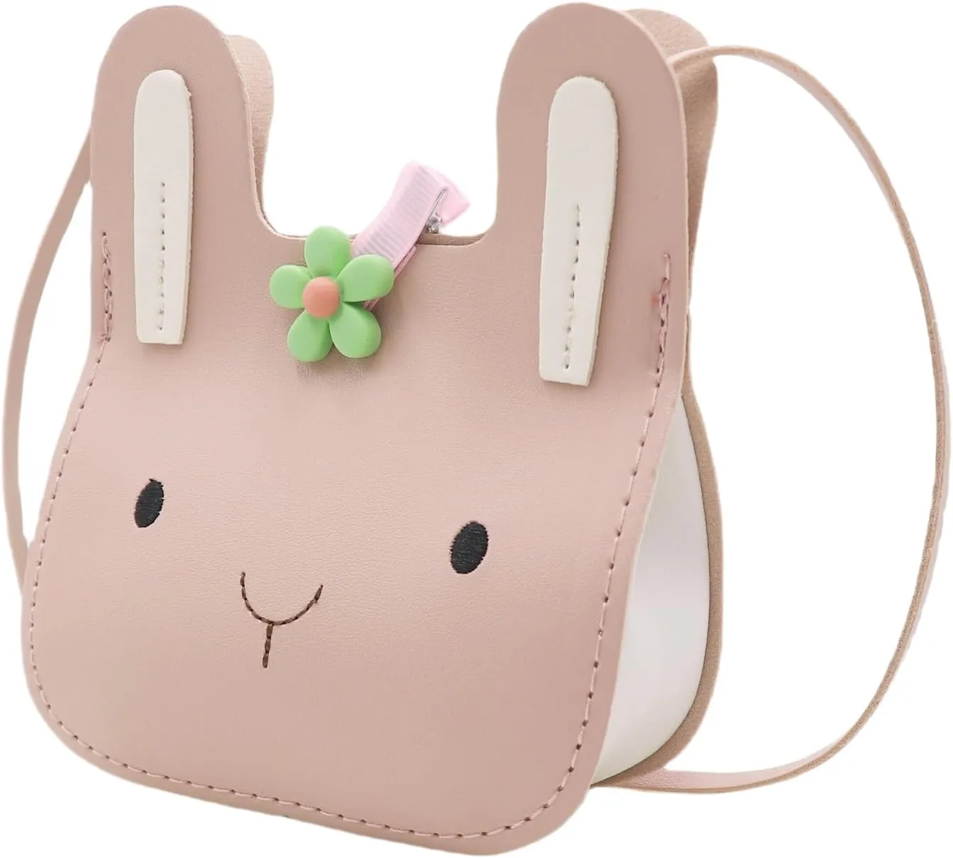 JUMISEE Kids Cute Bunny Crossbody Bag Purses for Girls Toddlers Small Shoulder Bag Wallet Easter Gift