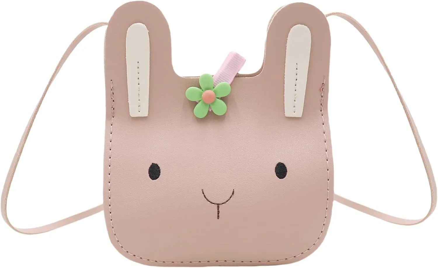 JUMISEE Kids Cute Bunny Crossbody Bag Purses for Girls Toddlers Small Shoulder Bag Wallet Easter Gift