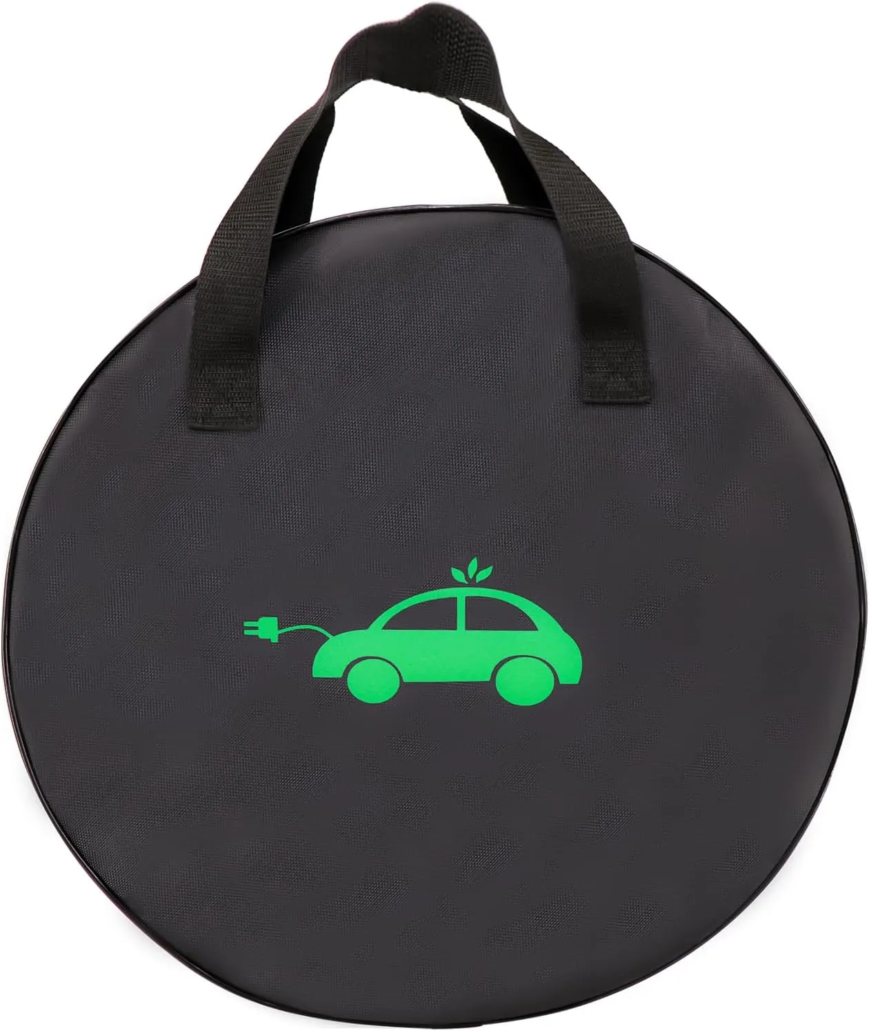 Jumper Cable Bag EV Cable Bags, Waterproof Electric Vehicle Charging Cable Organizer Bag, Portable Storage Bags for Extension Cords Garden Hoses, Heavy Duty Electric Car Charger Case Tool Bag