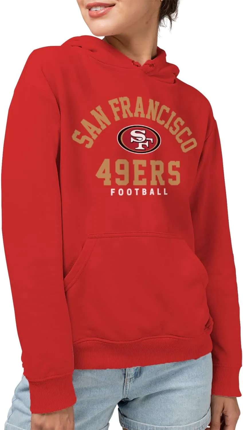 Junk Food Clothing x NFL - Classic Team Logo - Unisex Adult Pullover Hoodie - Officially Licensed NFL Apparel