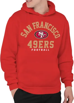 Junk Food Clothing x NFL - Classic Team Logo - Unisex Adult Pullover Hoodie - Officially Licensed NFL Apparel