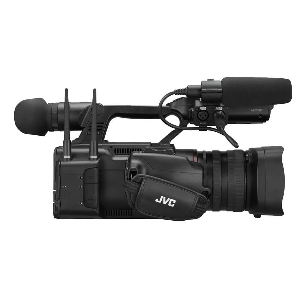 JVC GY-HC550UN Connected Cam 4K NDI Professional Camcorder