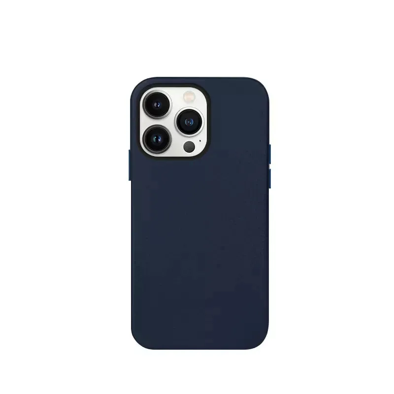 K-doo iPhone 13 Pro Leather Case Back Cover