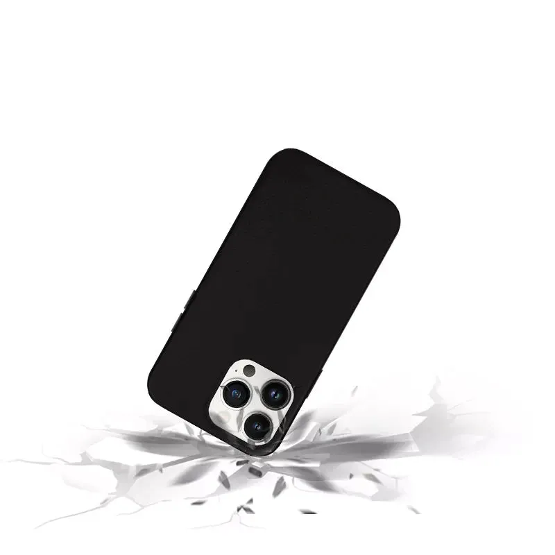 K-doo iPhone 13 Pro Leather Case Back Cover