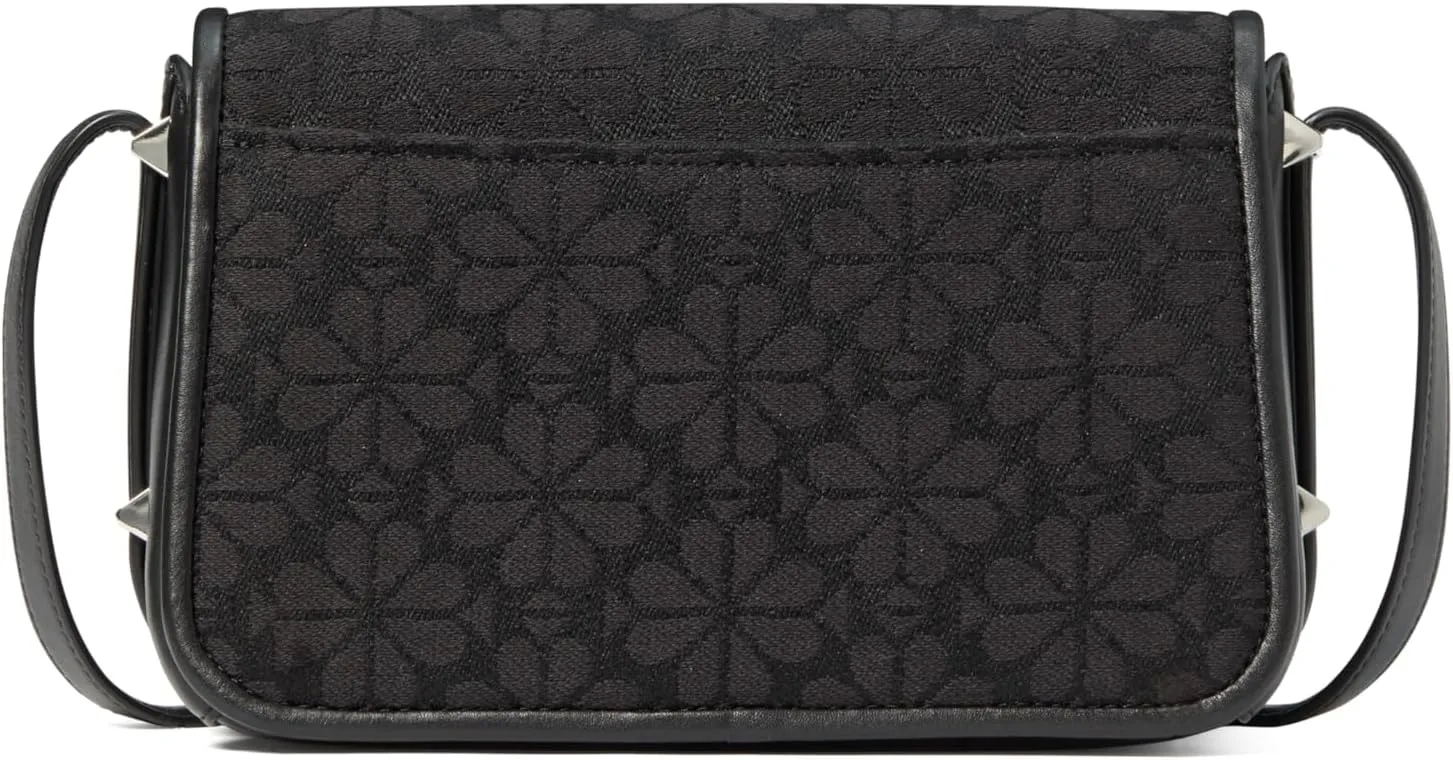 kate spade new york Women's Spade Flower Jacquard Flap Crossbody