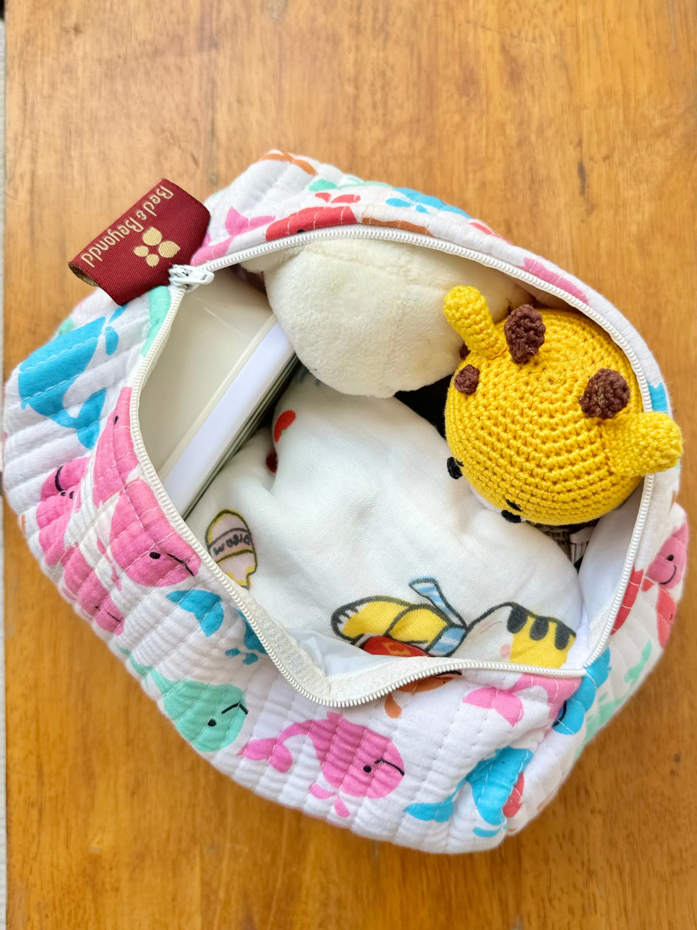KIDS PRINT MULTI PURPOSE TOILETRY BAGS