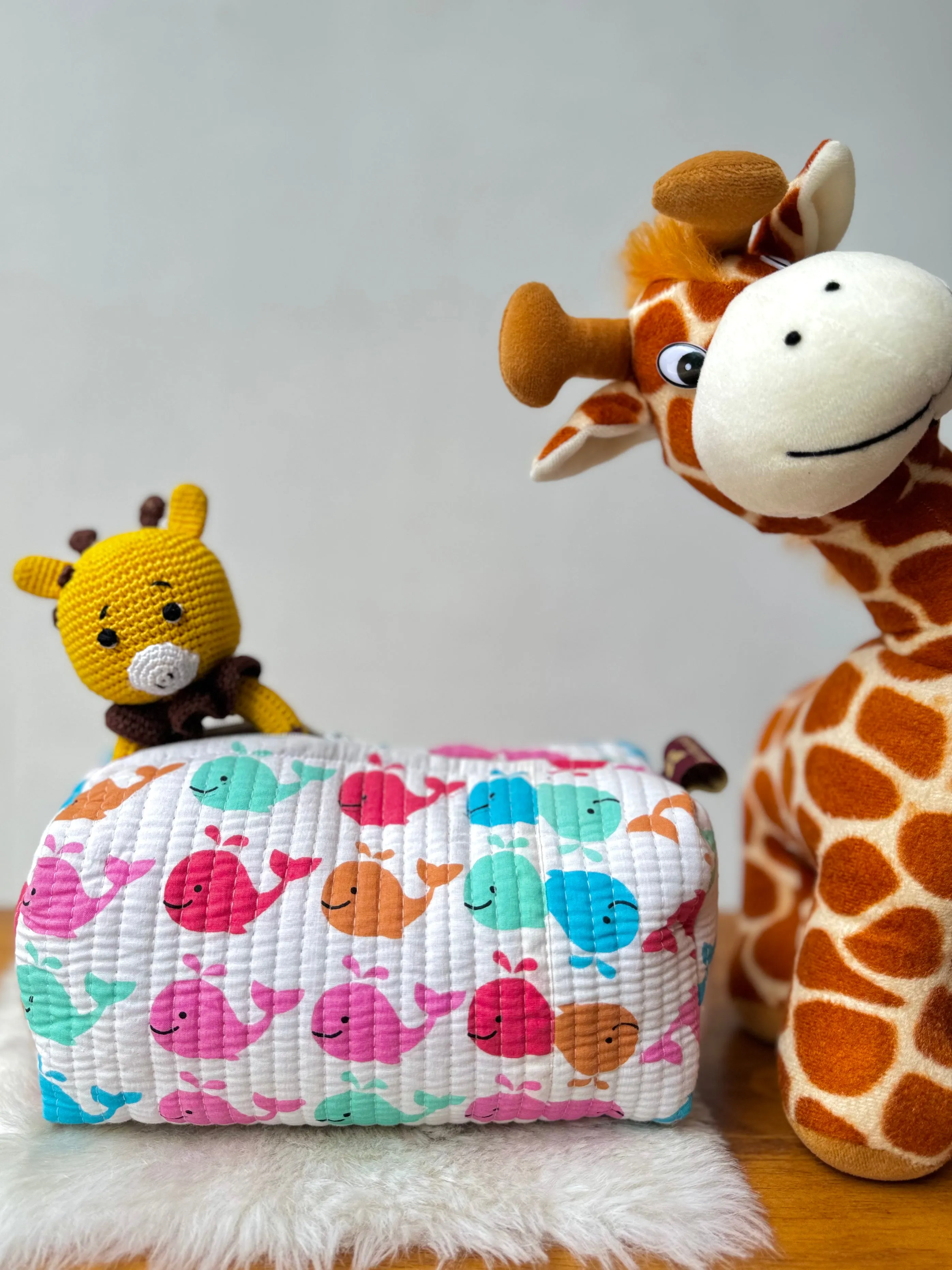 KIDS PRINT MULTI PURPOSE TOILETRY BAGS
