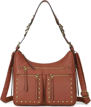 KL928 Large Hobo Shoulder Bag for Women Soft Faux Leather Handbags Fashion Tote Purse Adjustable Strap