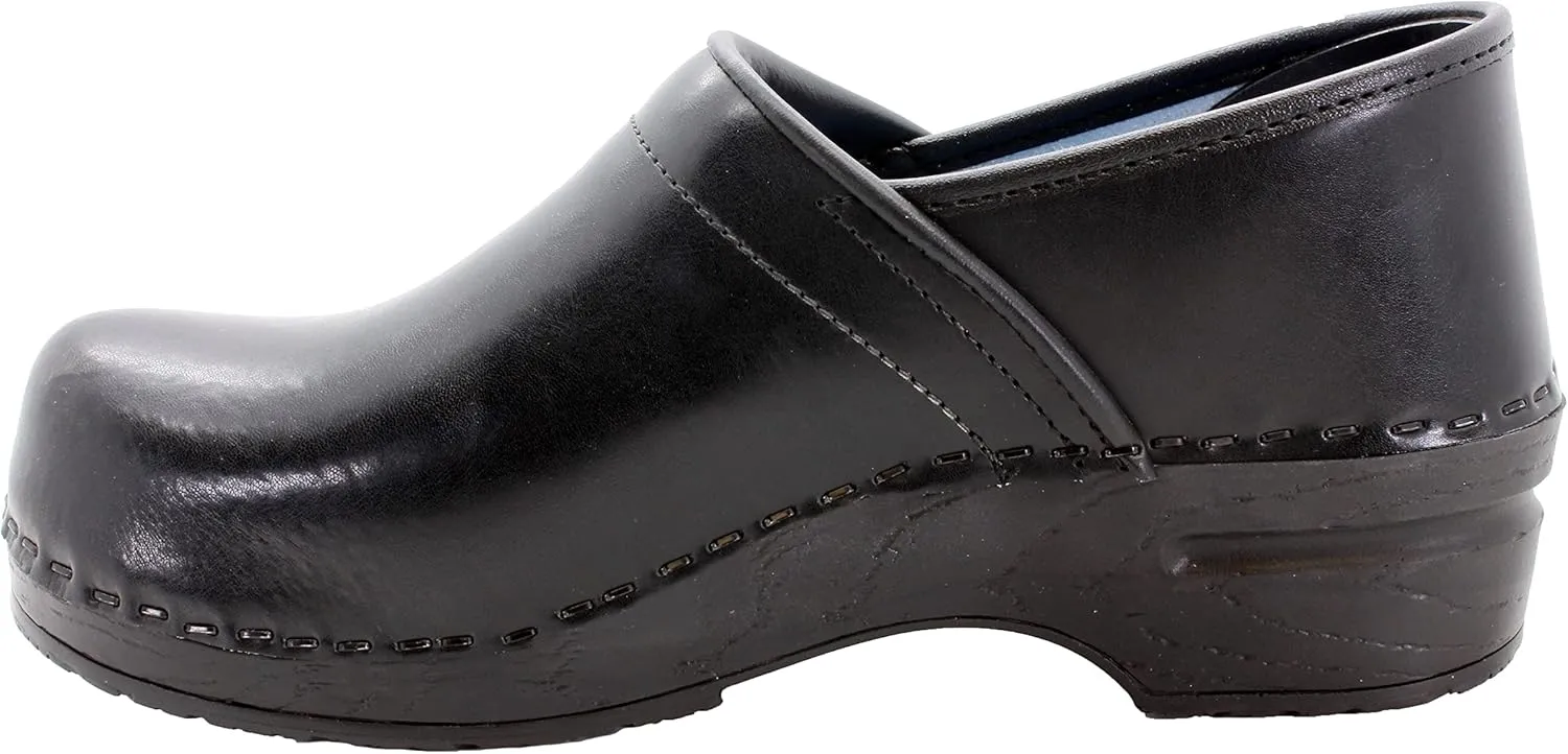 KLÄGN Women's Professional Plus Cabrio Leather Clogs