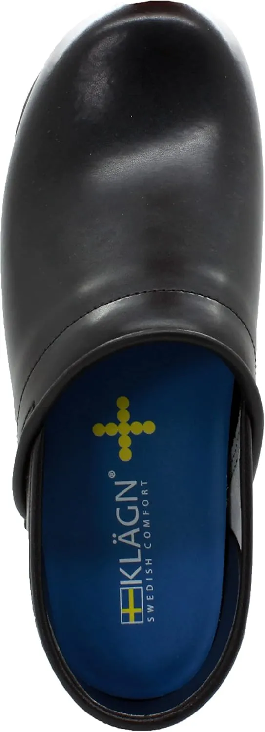 KLÄGN Women's Professional Plus Cabrio Leather Clogs