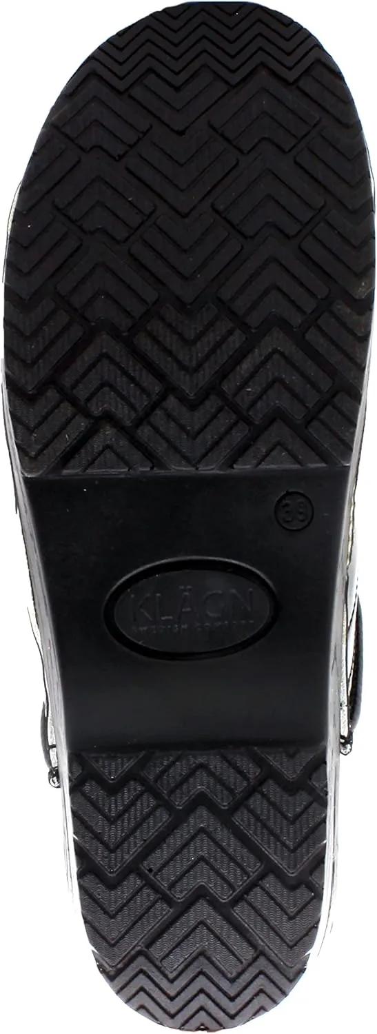 KLÄGN Women's Professional Plus Cabrio Leather Clogs