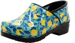 KLÄGN Women's Professional Plus Patent Leather Clogs