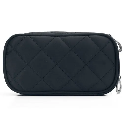 Korean Nylon Waterproof Geometric Rhombus Makeup Bags
