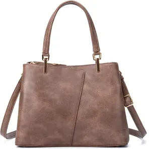 KouLi Buir Hobo, PU Leather Purses and Handbags - Shoulder, Crossbody, Top Handle, Tote Bags for Women