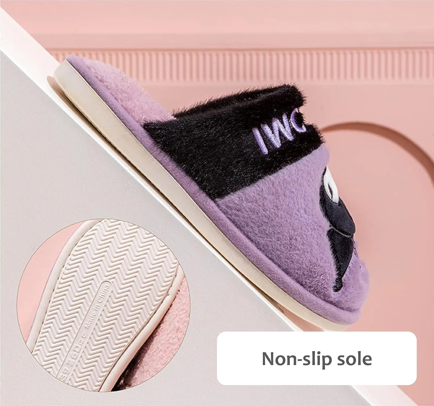 Kuromi Home Slippers for Girls Kids Children