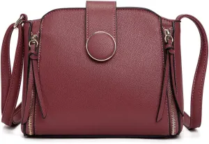 LA TERRE Lightweight Medium Crossbody Bag, Crossbody Purse Shoulder Bag for Women with Adjustable Strap