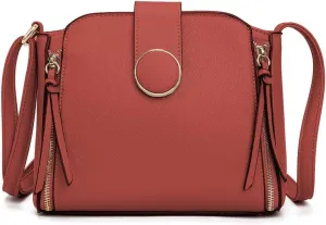 LA TERRE Lightweight Medium Crossbody Bag, Crossbody Purse Shoulder Bag for Women with Adjustable Strap