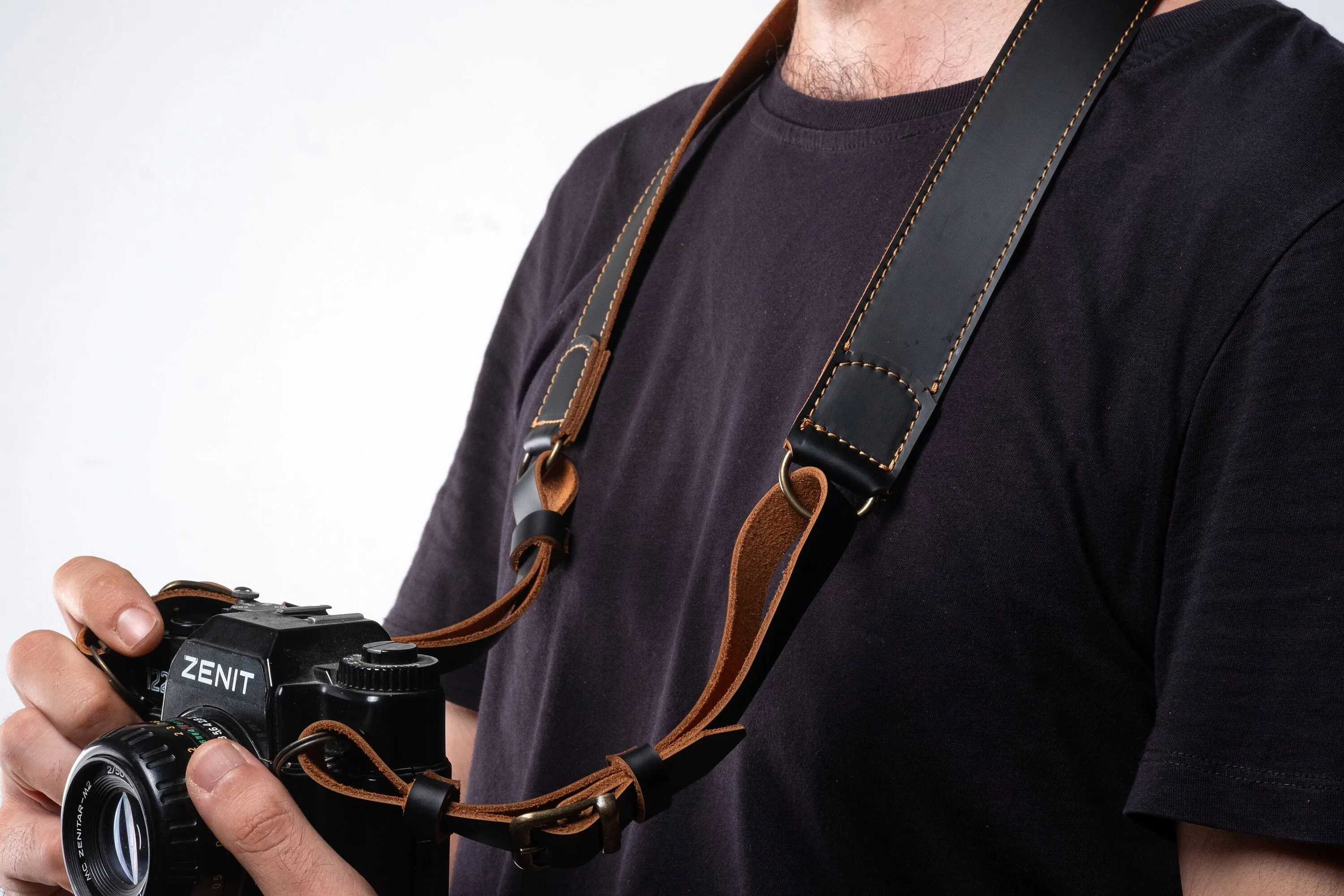 Leather Camera Straps, Handmade DSLR Camera Holder, Custom Distressed Leather Camera Holder, Handmade Cow Hide Camera Strap