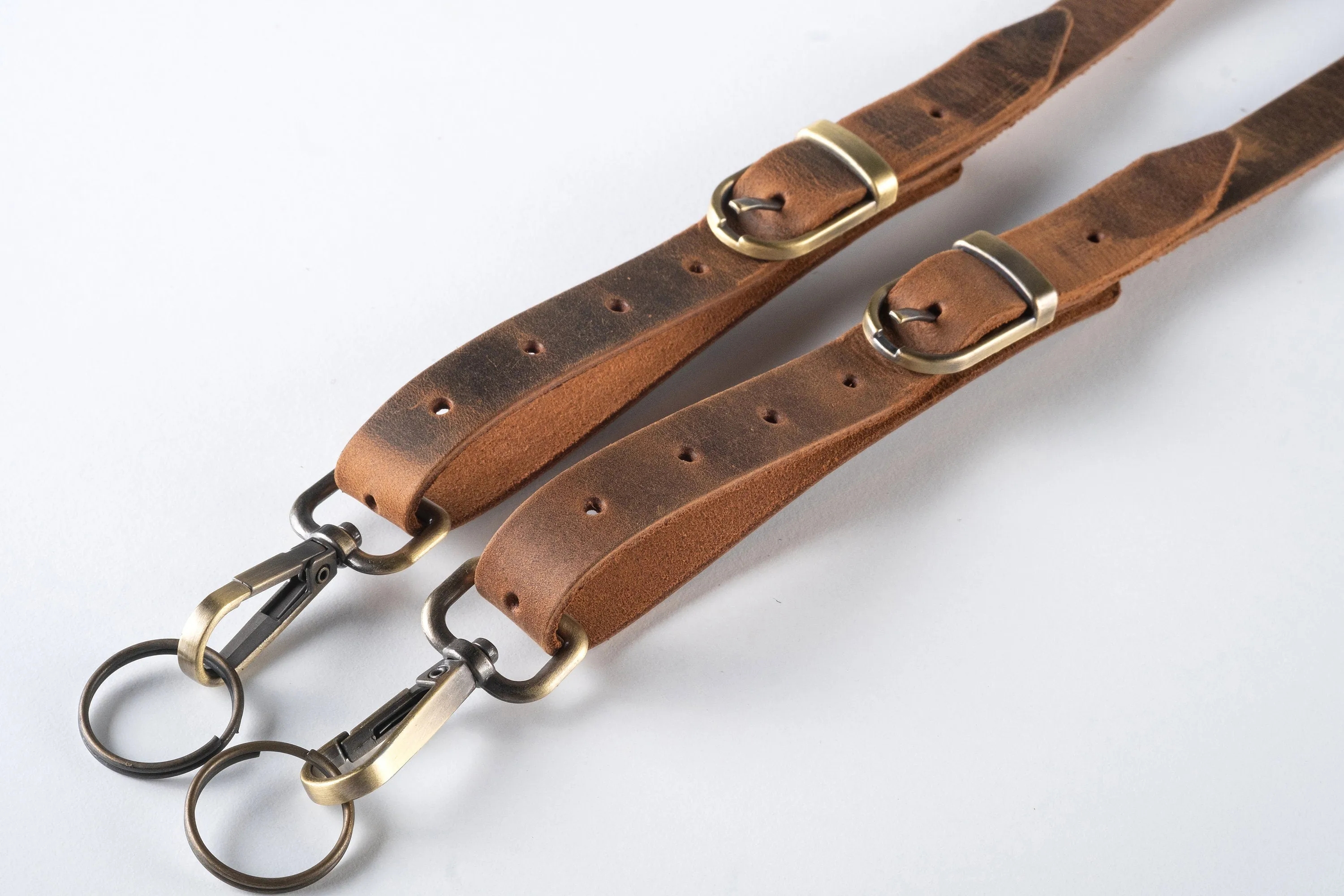 Leather Camera Straps Set of 3, Custom Distressed Leather Camera Holder, Handmade Cow Hide Camera Strap, Camera Straps, Christmas Gift