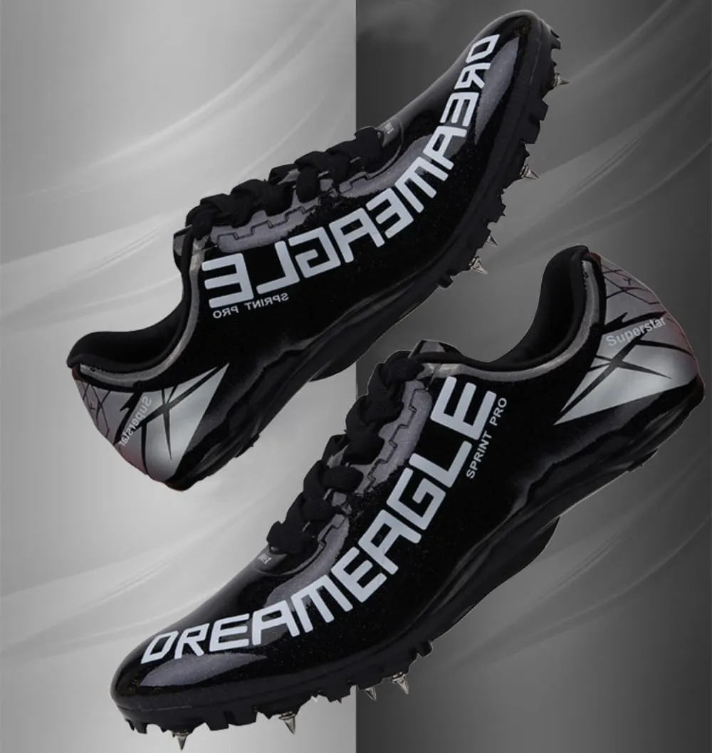 Leather Unisex Track & Field Spikes: Professional Running, Sprint, Jumping Shoes for Men, Women, Kids