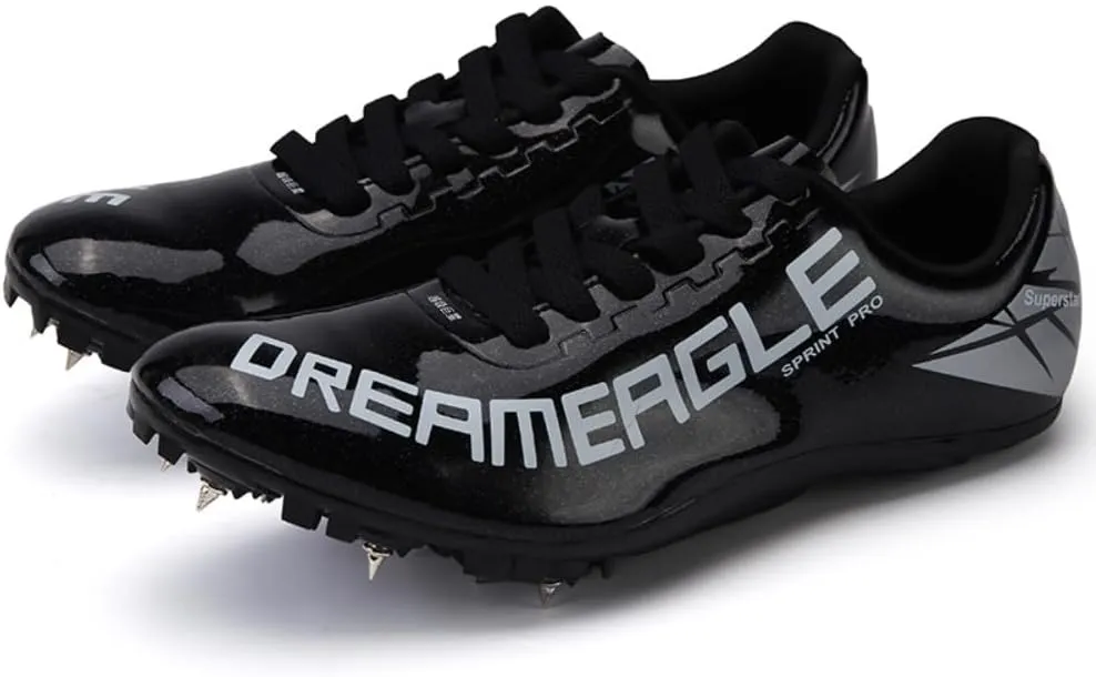 Leather Unisex Track & Field Spikes: Professional Running, Sprint, Jumping Shoes for Men, Women, Kids