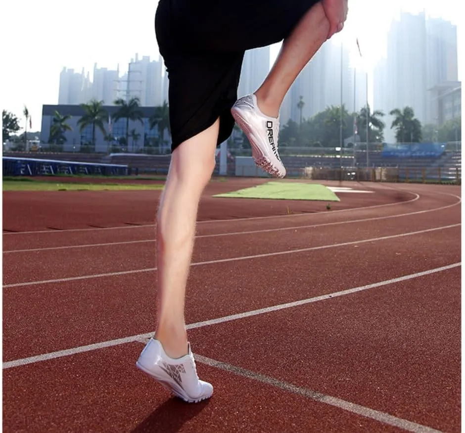 Leather Unisex Track & Field Spikes: Professional Running, Sprint, Jumping Shoes for Men, Women, Kids