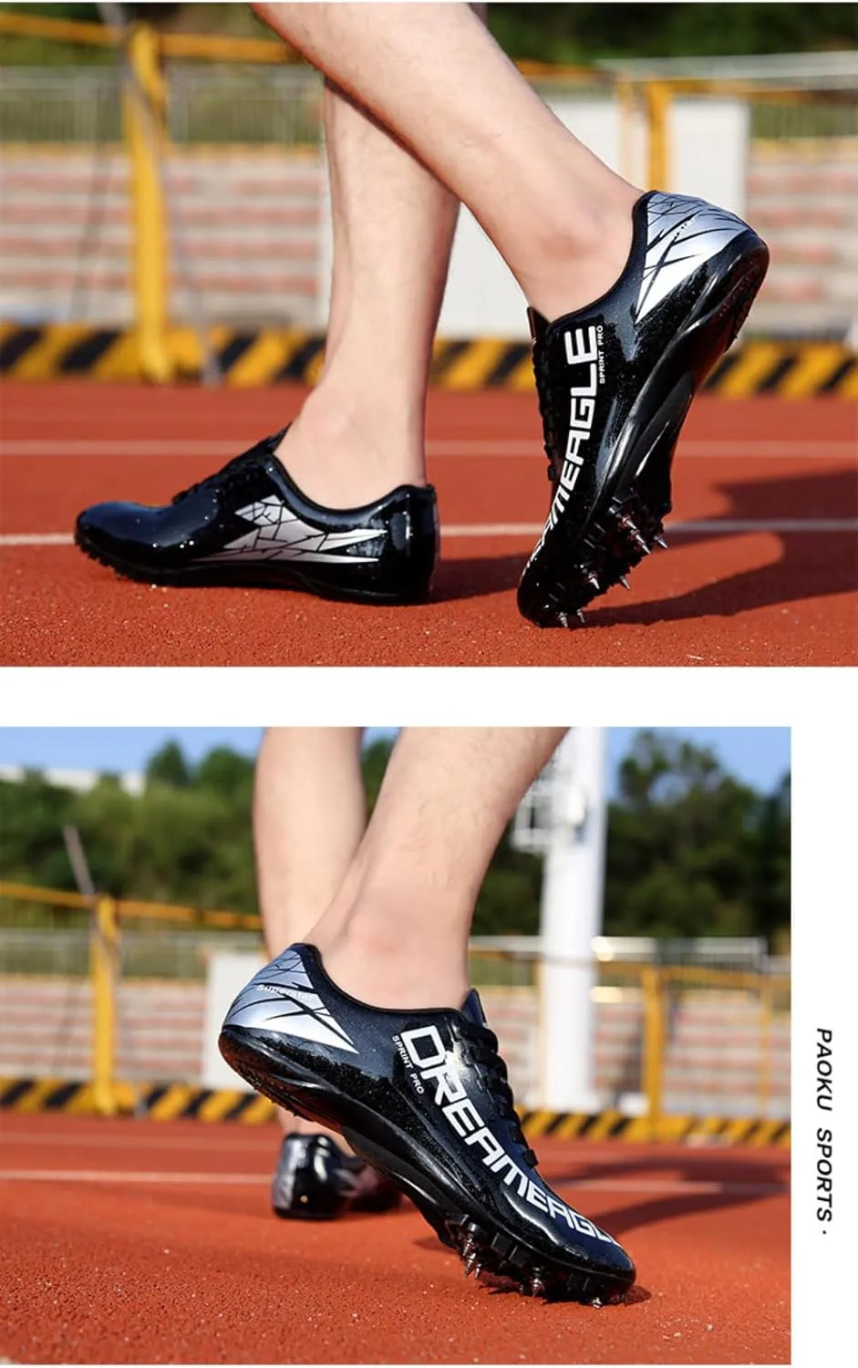 Leather Unisex Track & Field Spikes: Professional Running, Sprint, Jumping Shoes for Men, Women, Kids