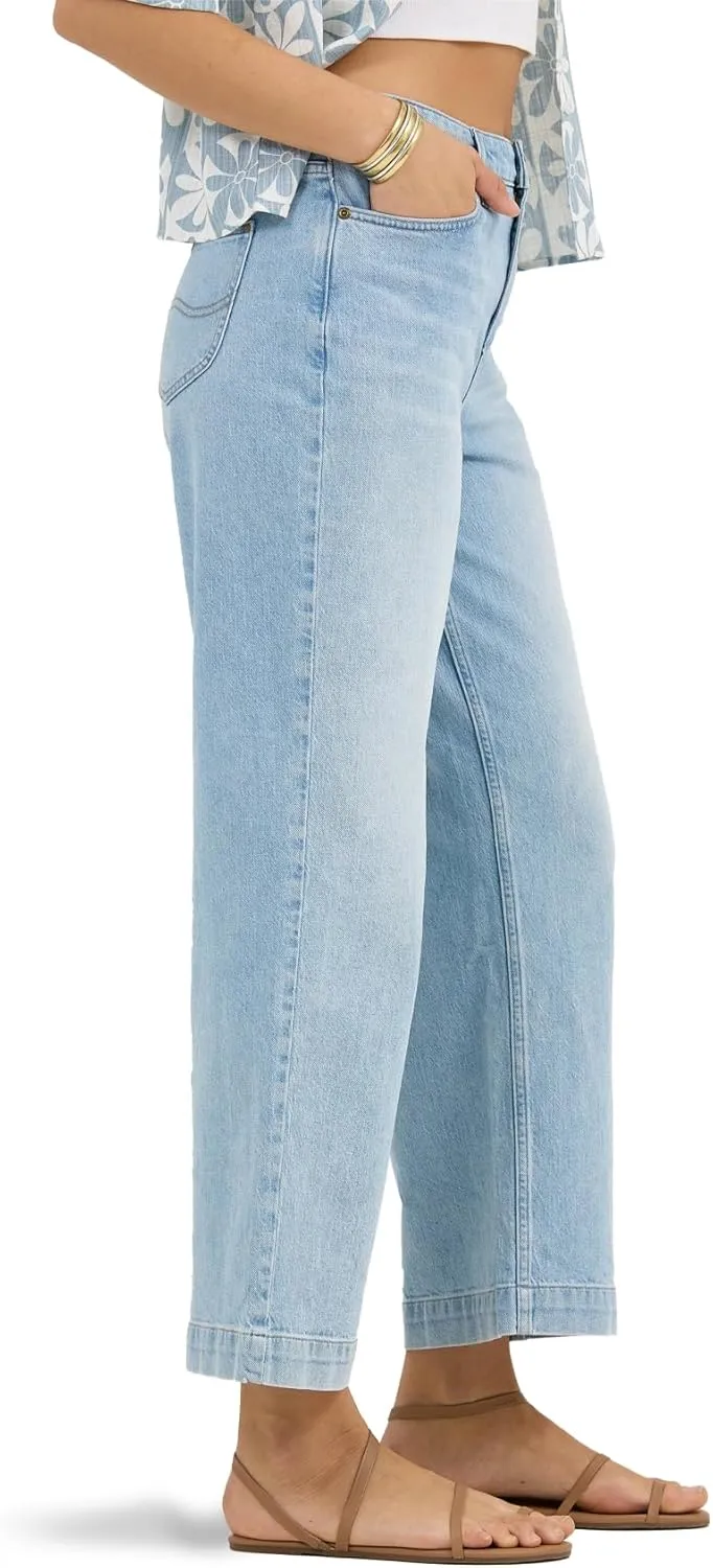 Lee Women's Legendary 26" Wide Leg Crop Jean