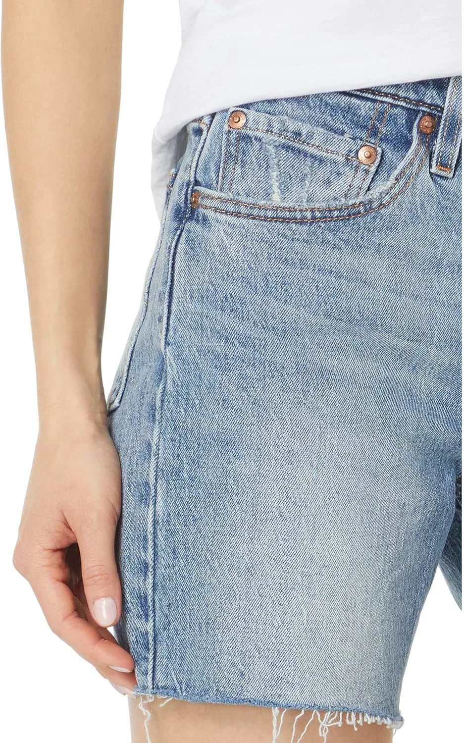 Levi's Women's Premium 501 Mid Thigh Short