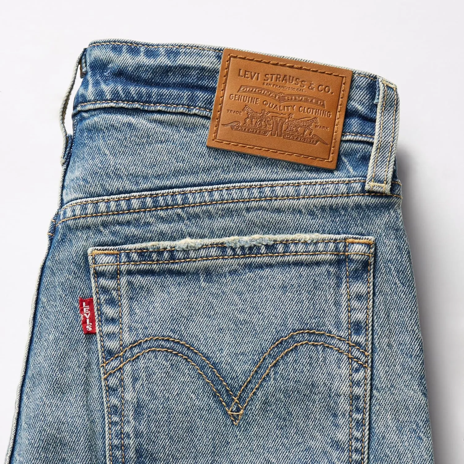 Levi's Women's Premium 501 Mid Thigh Short