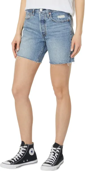 Levi's Women's Premium 501 Mid Thigh Short