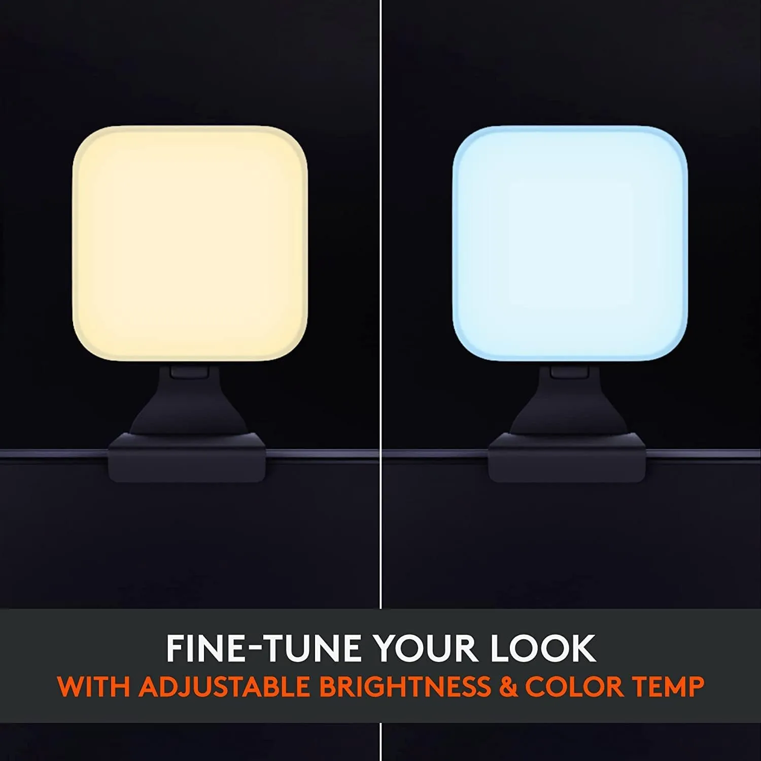 Logitech for Creators Litra Glow Premium LED Streaming Light with TrueSoft, adjustable mount, video lighting for recording streams, PC/Mac - Graphite
