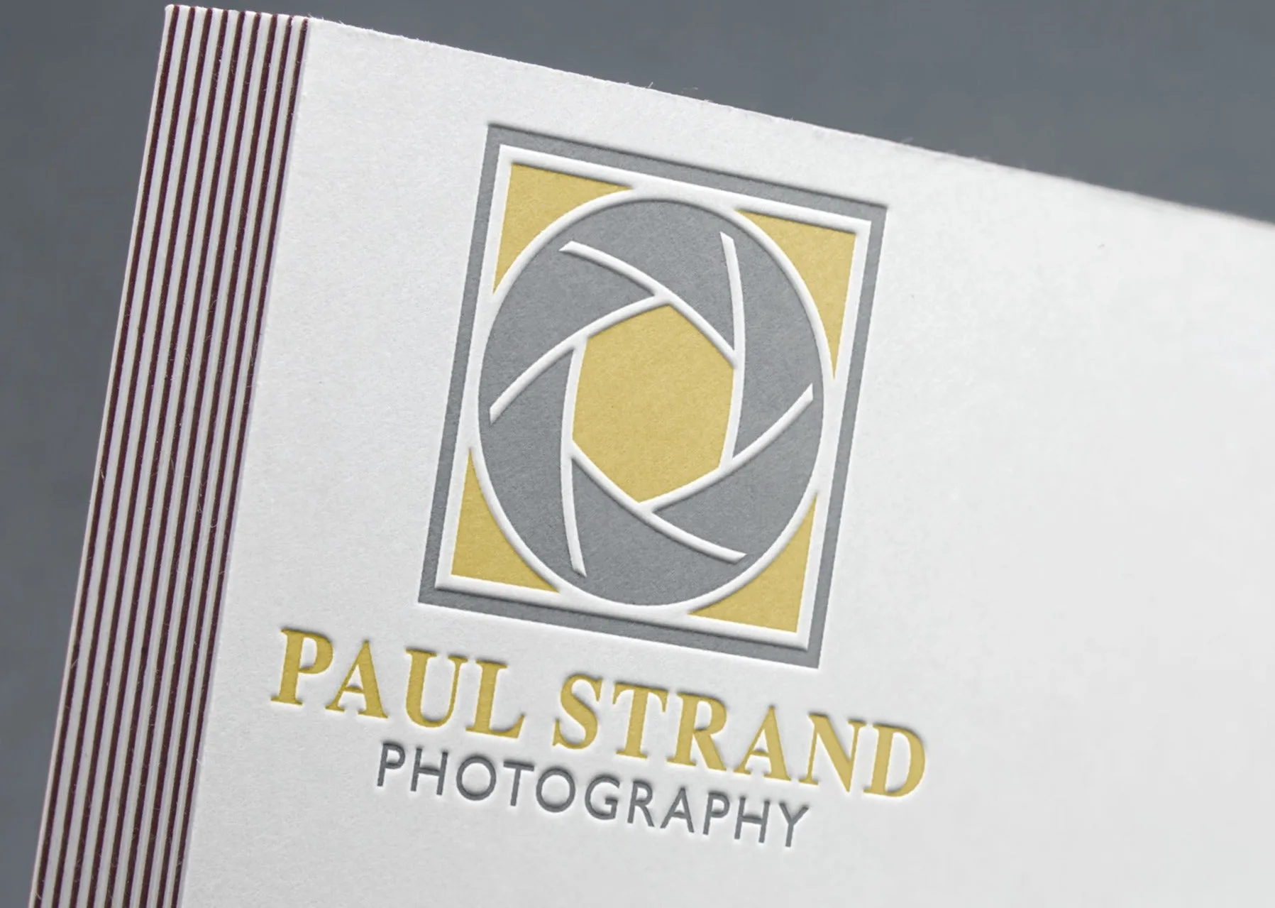 Logo Design - Photographer Logo | Photography Studio | Gallery | Camera Logo | Camera Lens Design