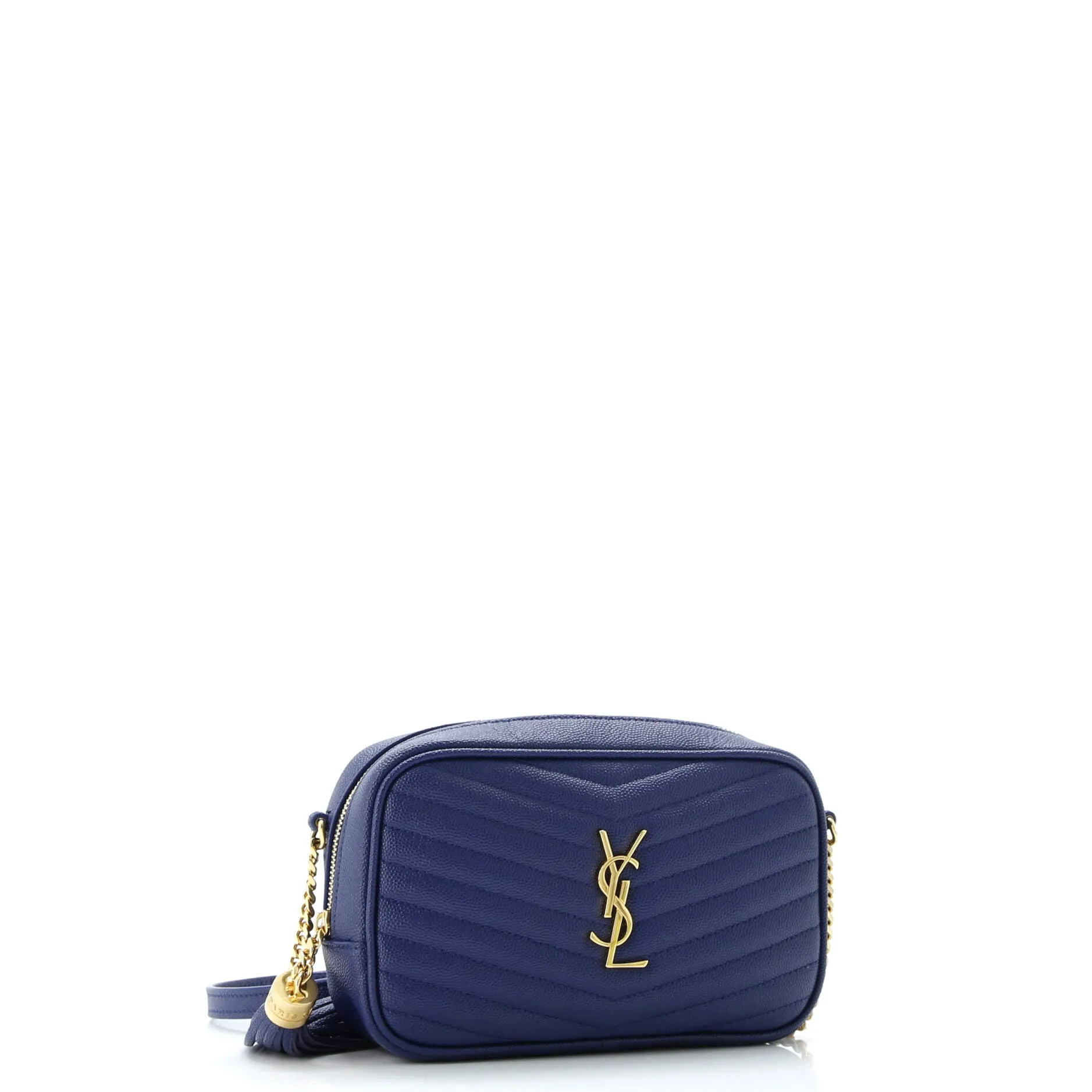 Lou Camera Bag Matelasse Chevron Leather Mini