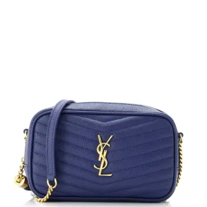 Lou Camera Bag Matelasse Chevron Leather Mini