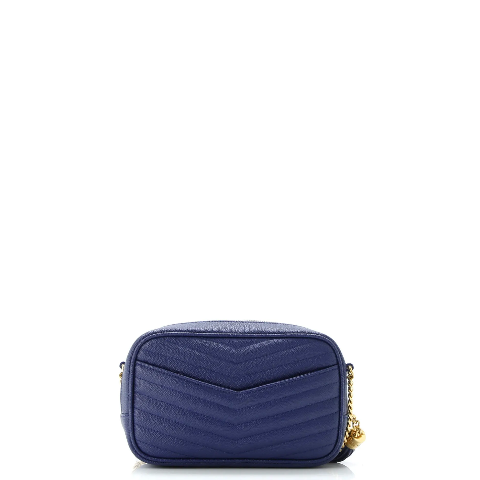 Lou Camera Bag Matelasse Chevron Leather Mini