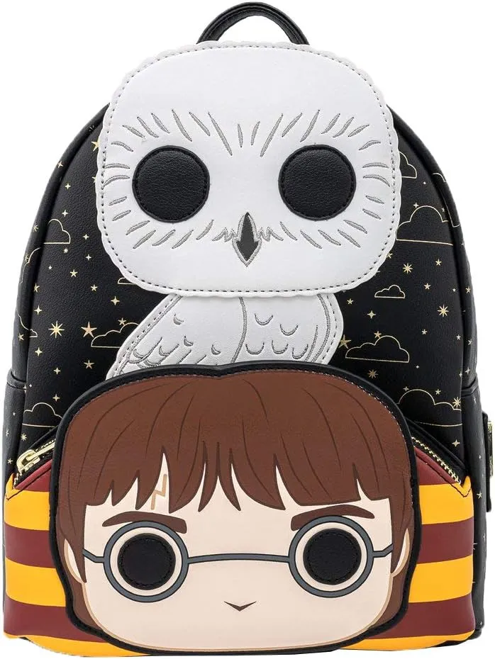 Loungefly POP Harry Potter and Hedwig Cosplay Womens Double Strap Shoulder Bag Purse