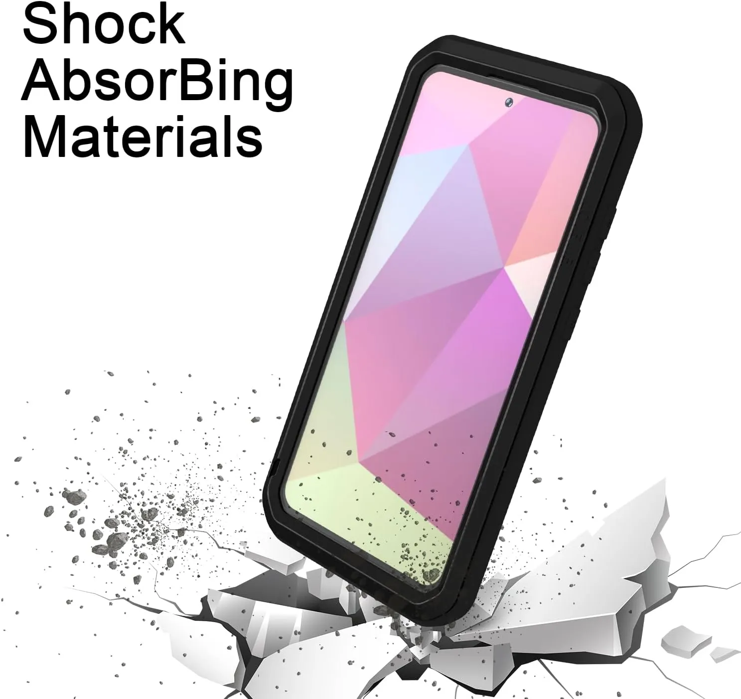 LOVE MEI Compatible with Samsung Galaxy S24 Plus Case, Outdoor Waterproof Military Heavy Duty Shockproof Dust/Dirt Proof Hybrid Aluminum Metal Silicone Tempered Glass Full Body Cover (Yellow)