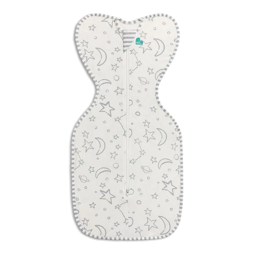 Love to Dream Swaddle UP, Silky-Lux 1.0 TOG, Super Soft, Luxurious 100% Viscose from Bamboo, Allow Baby to Sleep in Their Preferred Arms Up Position, Snug Fit Calms Moro Reflex, Cream, 13-19lbs