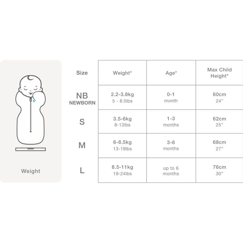 Love to Dream Swaddle UP, Silky-Lux 1.0 TOG, Super Soft, Luxurious 100% Viscose from Bamboo, Allow Baby to Sleep in Their Preferred Arms Up Position, Snug Fit Calms Moro Reflex, Cream, 13-19lbs