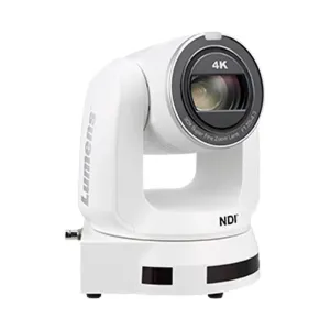 Lumens VC-A71P-HN 4K NDI HX3 PTZ Camera (White)