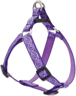 LupinePet Originals 3/4" Jelly Roll 20-30" Step In Harness for Medium Dogs